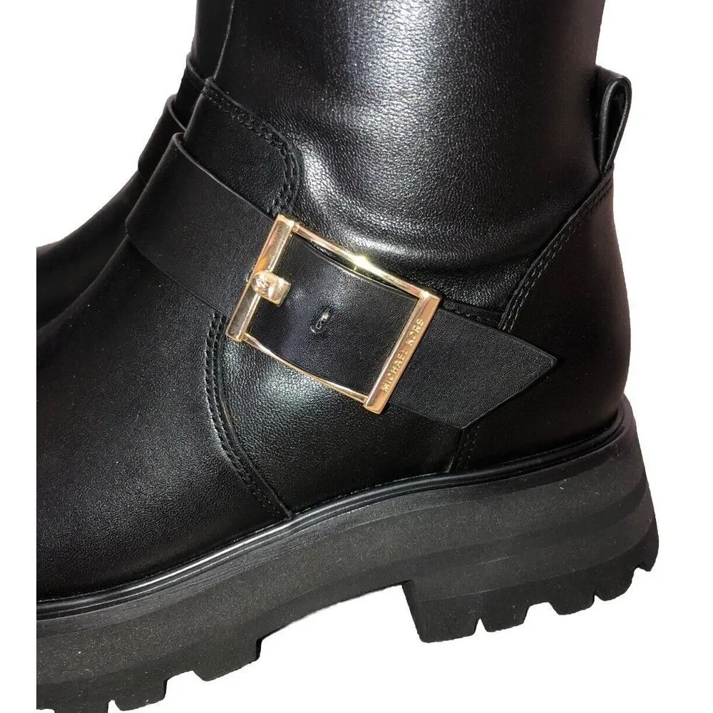Michael‎ Kors Boots Women's 6 Black Easton Over The Knee OTK 36 NEW